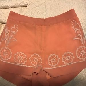 Embroider shorts